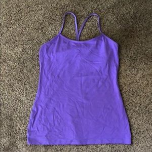 Lululemon purple tank